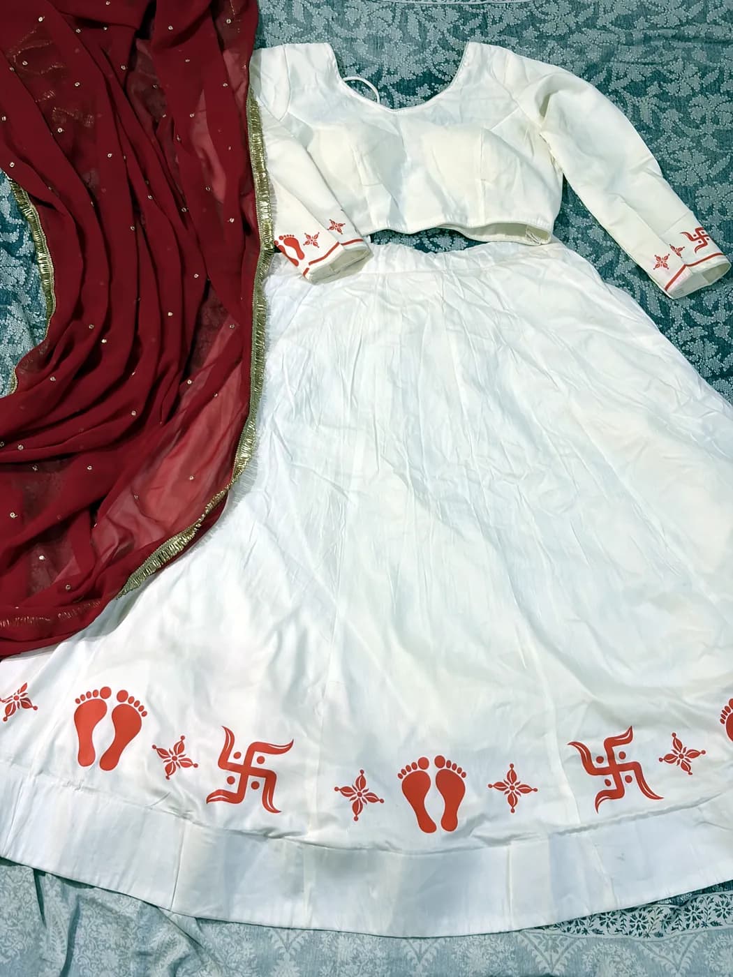 Custom ethnic wear print