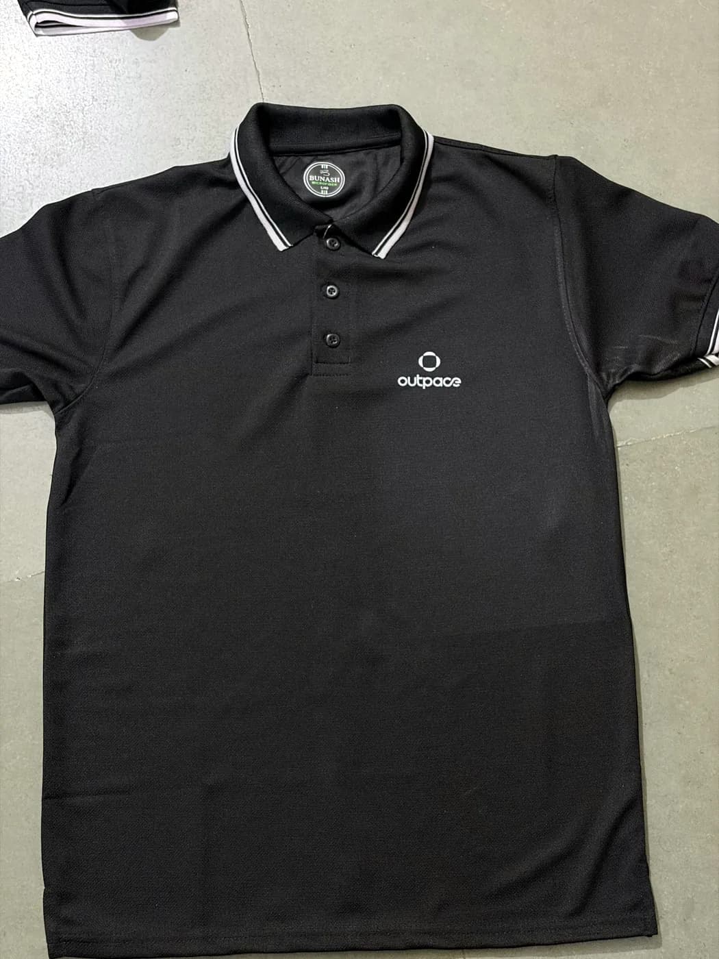 Company polo — chest logo